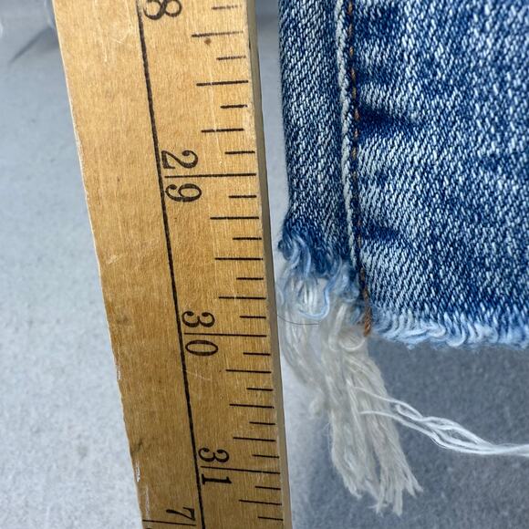 BKE Jeans Women's 26x29.5 (2) Light Blue Billie Slim Fit High Rise Flare Preppy - Picture 14 of 15